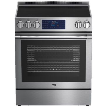 Beko 30" Slide-In Electric Range in Stainless Steel, , large