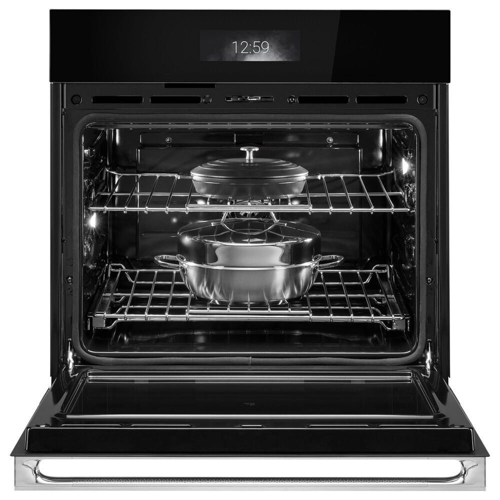 JennAir Noir 30" Smart Single Wall Oven with Two Racks and MultiMode in Stainless Steel, , large