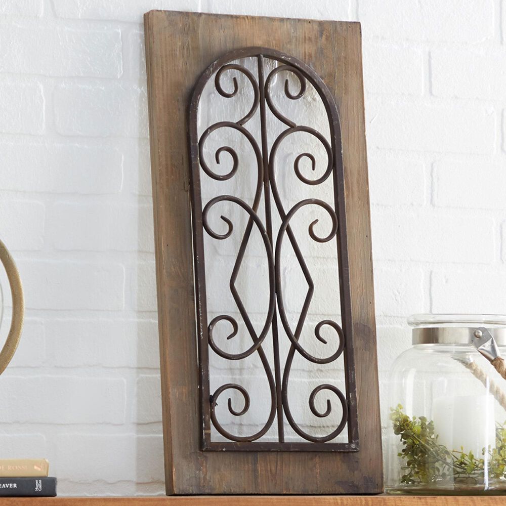 Maple and Jade 23&quot; x 11&quot; Wall Panel in Natural Brown, , large