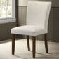 Coaster Cantley Dining Side Chair with Beige Cushion in Rich Brown, , large