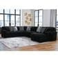 Ashley Midnight-Madness 4-Piece Sectional with Right-Facing Chaise in Onyx, , large