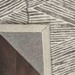Nourison Colorado 8"3" x 11"6" Grey and White Area Rug, , large