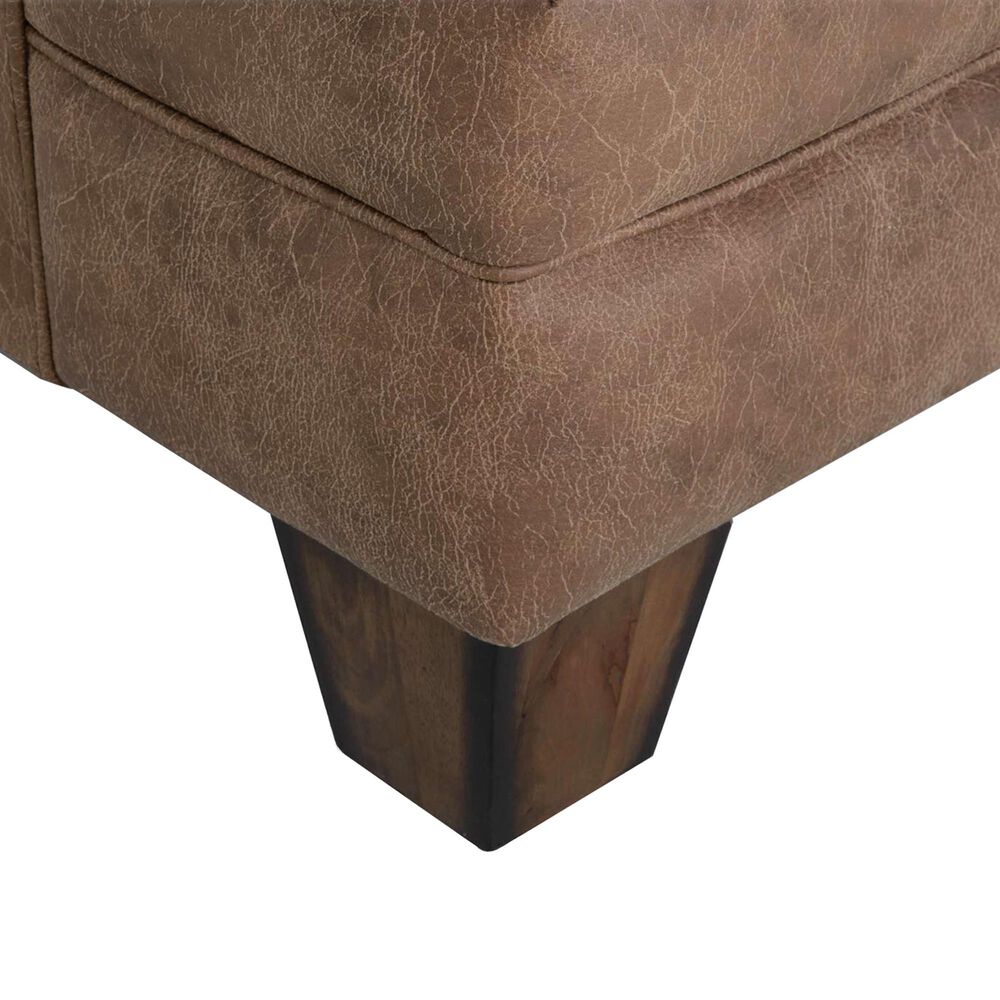 Moore Furniture Sicily Chair and a Half in Hazelnut, , large