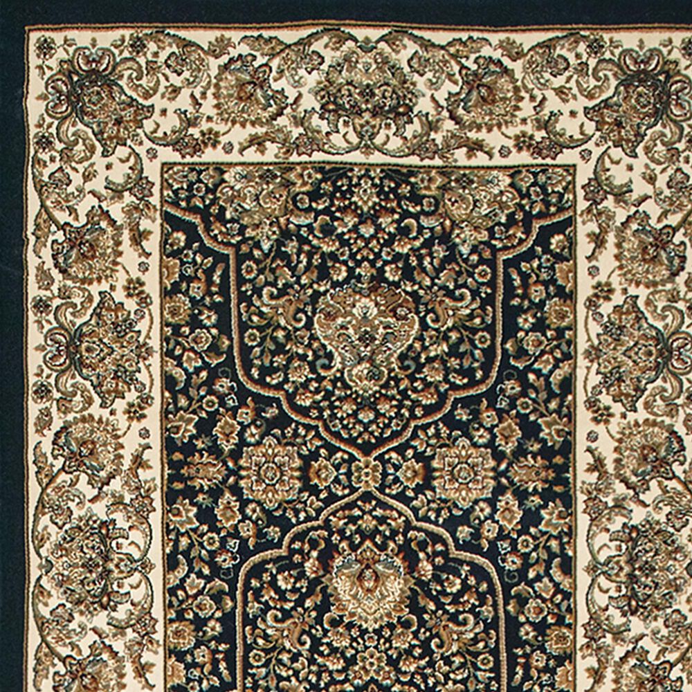 Oriental Weavers Masterpiece 1331B 2&#39;3&quot; x 10&#39; Navy Runner, , large