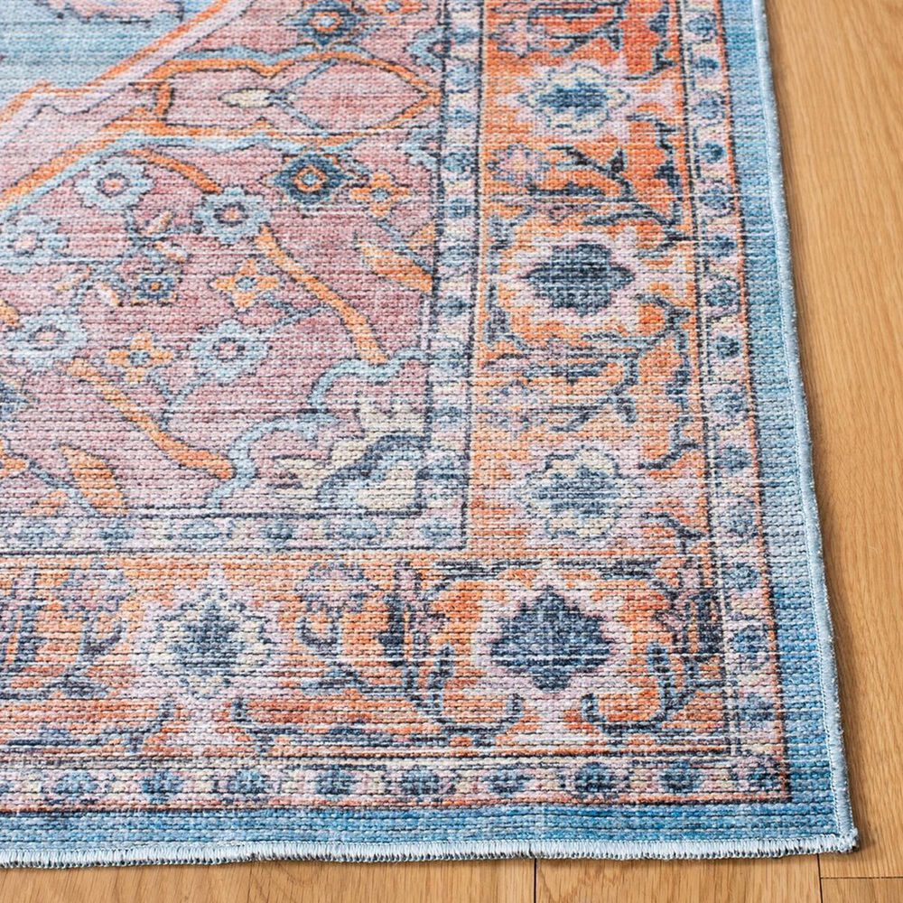 Safavieh Serapi 2&#39; x 9&#39; Blue and Orange Runner, , large