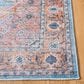 Safavieh Serapi 2" x 9" Blue and Orange Runner, , large