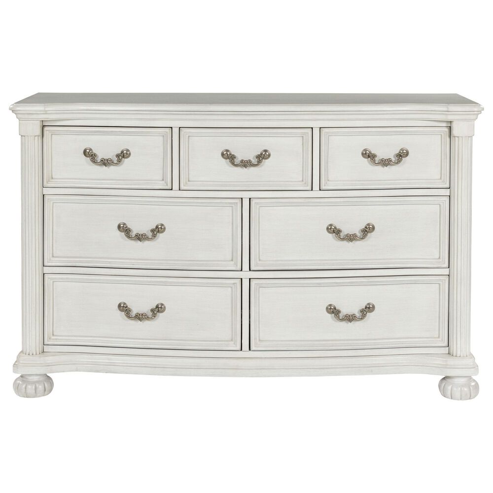 Ashley Montelaine 4-Piece Queen Panel Bedroom Set in Antique White, , large