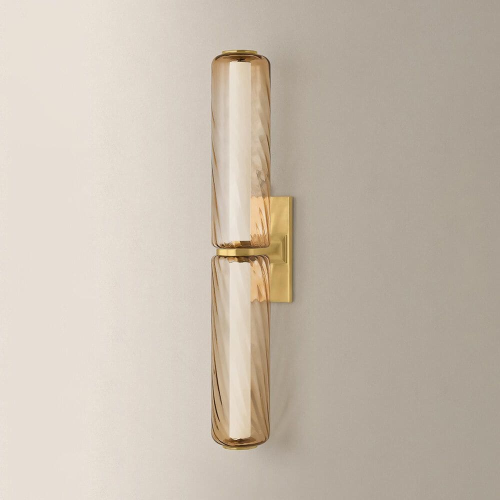 Corbett Lighting Tuscany 2-Light Bath Vanity in Vintage Brass, , large