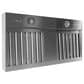 Trade-Winds Hoods 48" Wide Insert Range Hood with Remote Control in Stainless Steel, , large