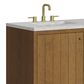 James Martin Hudson 60" Double Bathroom Vanity in Honey Oak with 3 cm Eternal Jasmine Pearl Silestone Top, Rectangular Sinks and FreePower Wireless Charger, , large