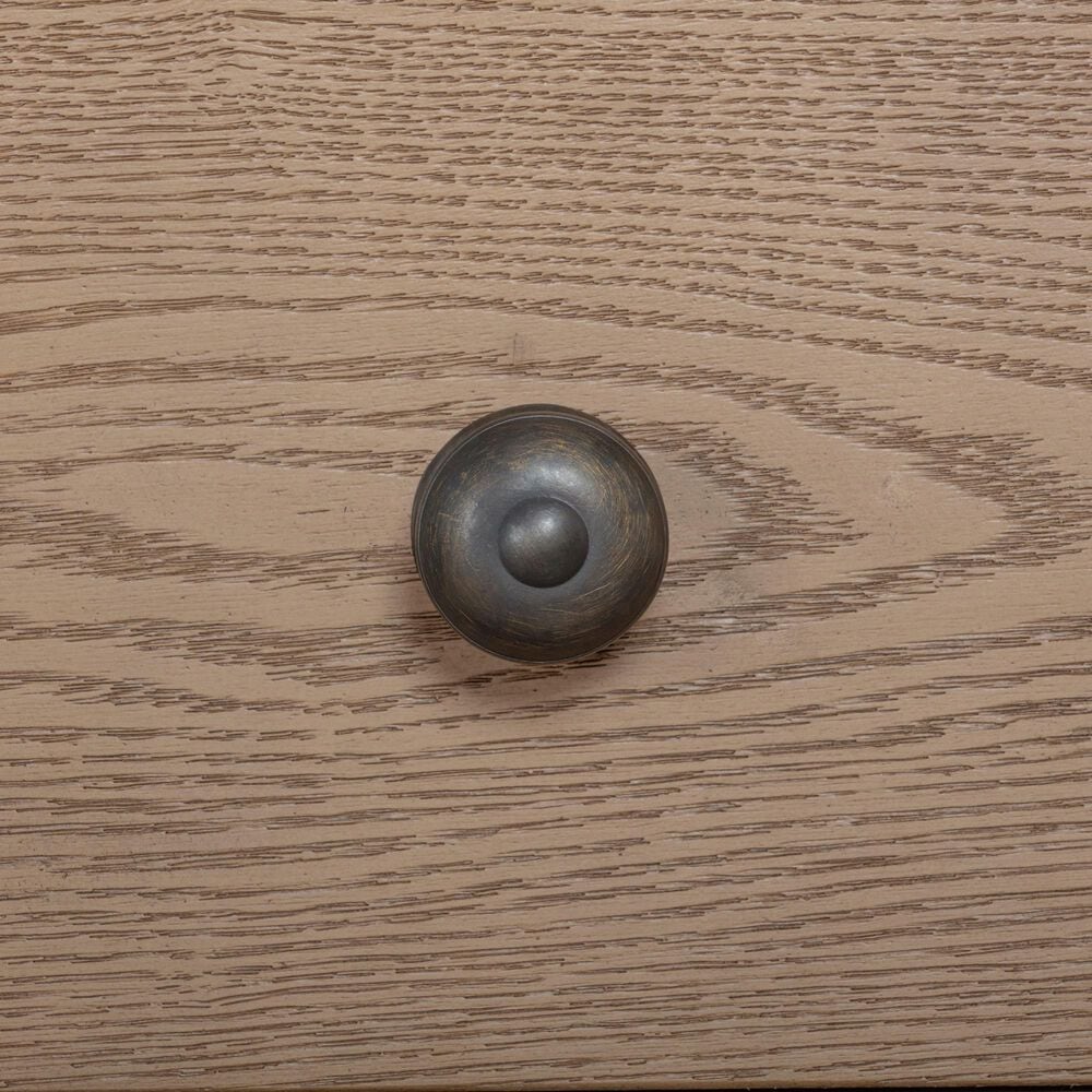 Riva Ridge Oxford 5-Piece King Sleigh Storage Bedroom Set in Tan with USB Ports, , large