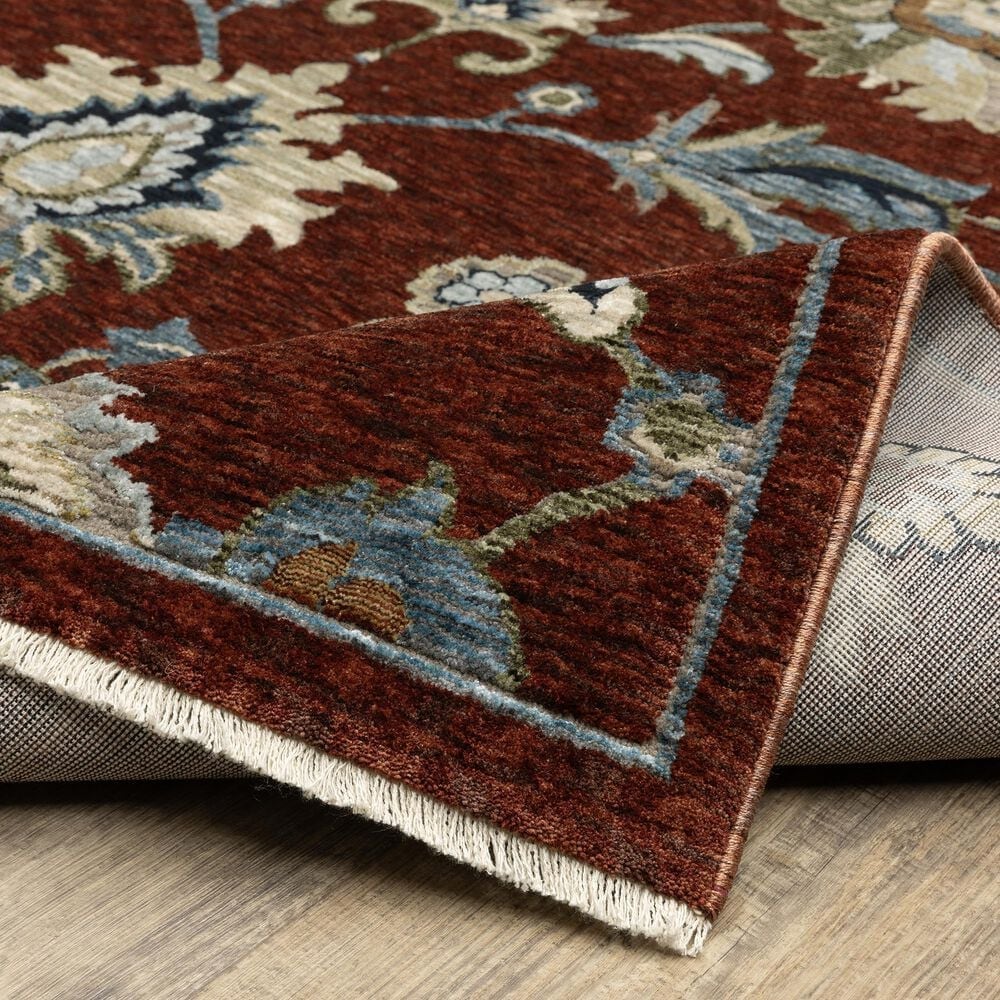 Oriental Weavers Capella Red and Multicolor 7&#39;10&quot; x 10&#39;10&quot; Area Rug, , large