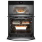 Whirlpool 2-Piece Kitchen Package with 6.4 Cu. Ft. Wall Oven Microwave and Gas Cooktop in Fingerprint Resistant Stainless Steel, , large