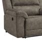 Ashley Laresview Manual Zero Wall Wide Seat Recliner in Fossil, , large