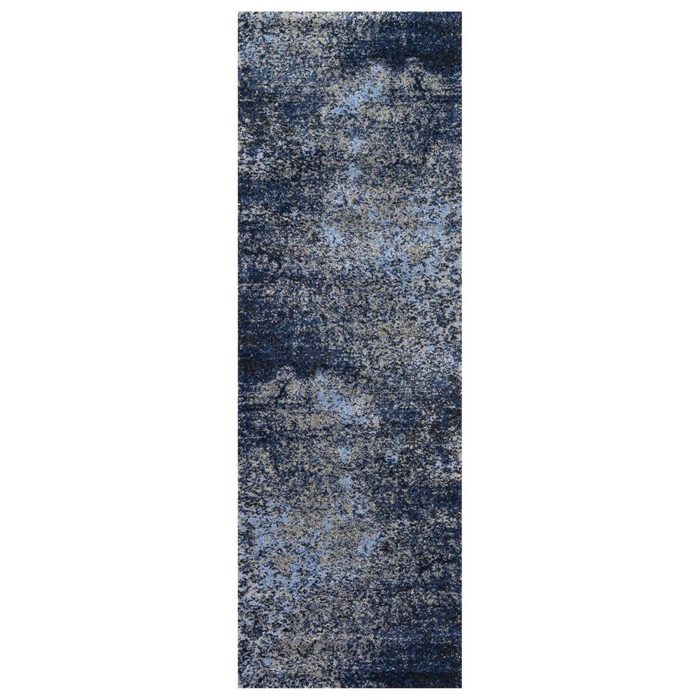 Loloi Viera VR-07 2"4" x 7"7" Grey/Navy, , large