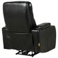 Oxford Furniture Power Home Theater Recliner with Power Headrest in Bolero Black, , large