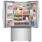Whirlpool 23.4 Cu. Ft. Counter Depth 3-Door French Door Refrigerator in Fingerprint-Resistant Stainless, , large