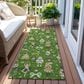 Dalyn Rug Company Wonderland WN35 Green 2"3" x 7"6" Runner, , large