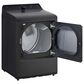 LG 7.3 Cu. Ft. Ultra Large Capacity Smart Electric Dryer in Platinum Black, , large