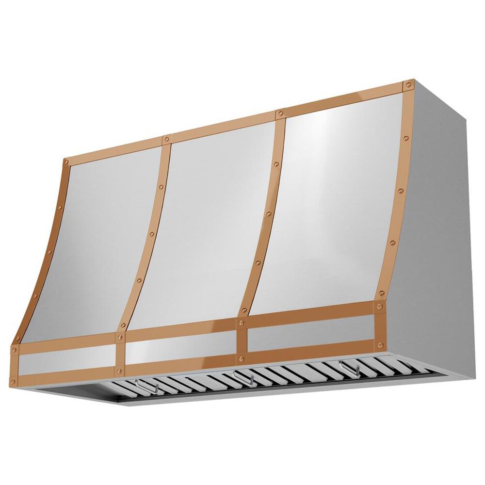 Zephyr Banding Kit for 48" Wall Hood in Polished Copper, , large