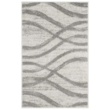 Safavieh Adirondack ADR125C 3" x 5" Cream and Gray Area Rug, , large