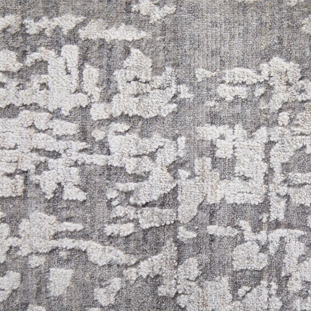 Feizy Eastfield 69A9F 5&#39; x 8&#39; Dark Gray Area Rug, , large