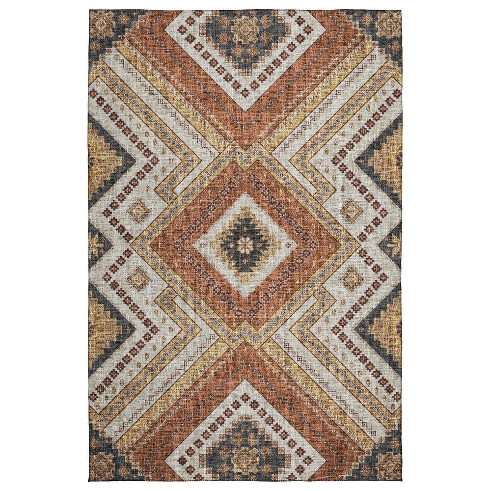 Dalyn Rug Company Portico PO5 Copper 3" x 5" Area Rug, , large