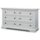 Sorelle Portico 6-Drawer Double Dresser in White, , large