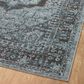 Loloi II Odette 2"7" x 12" Sky and Charcoal Runner, , large