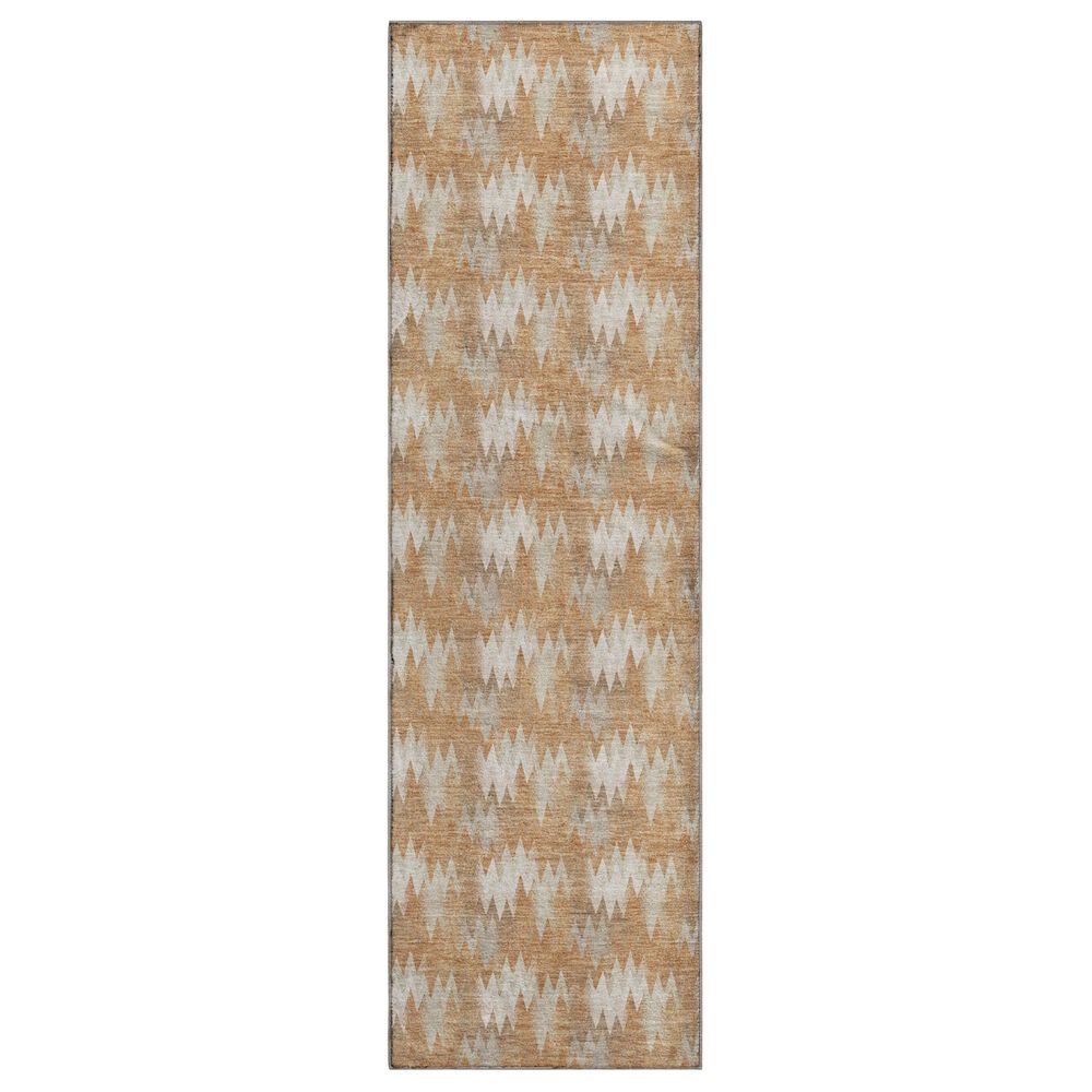 Dalyn Rug Company Soft Essentials Chevron Copper 2"3" x 7"6" Runner, , large