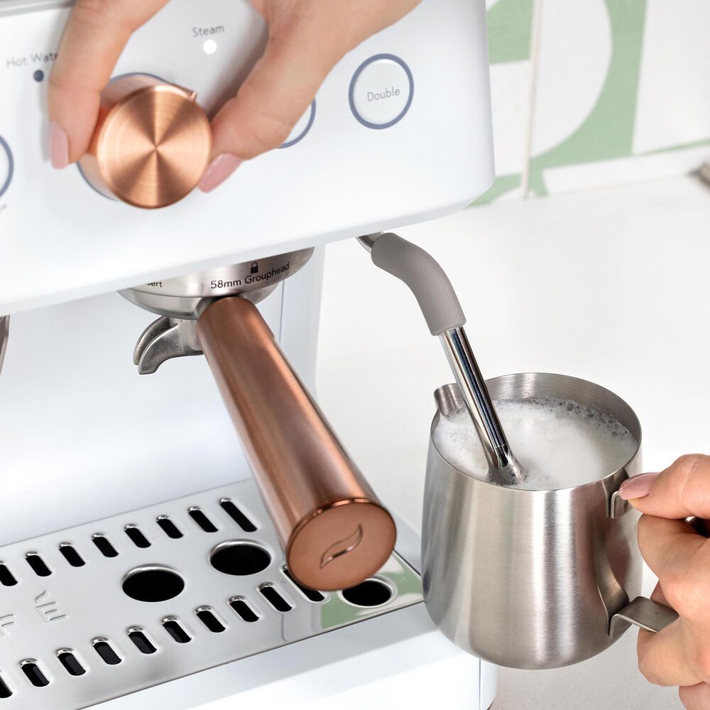 Cafe 2.8 L Bellissimo Espresso Machine in Matte White, , large