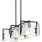 Golden Lighting Aenon 3-Light Pendant Light in Matte Black, , large
