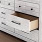 Ashley Makidern 4 Piece Full Storage Bedroom Set with Six Drawers in Whitewash, , large
