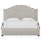 Viceray Collections Emily King Upholstered Panel Bed with Arched Headboard in Harvest Glen, , large