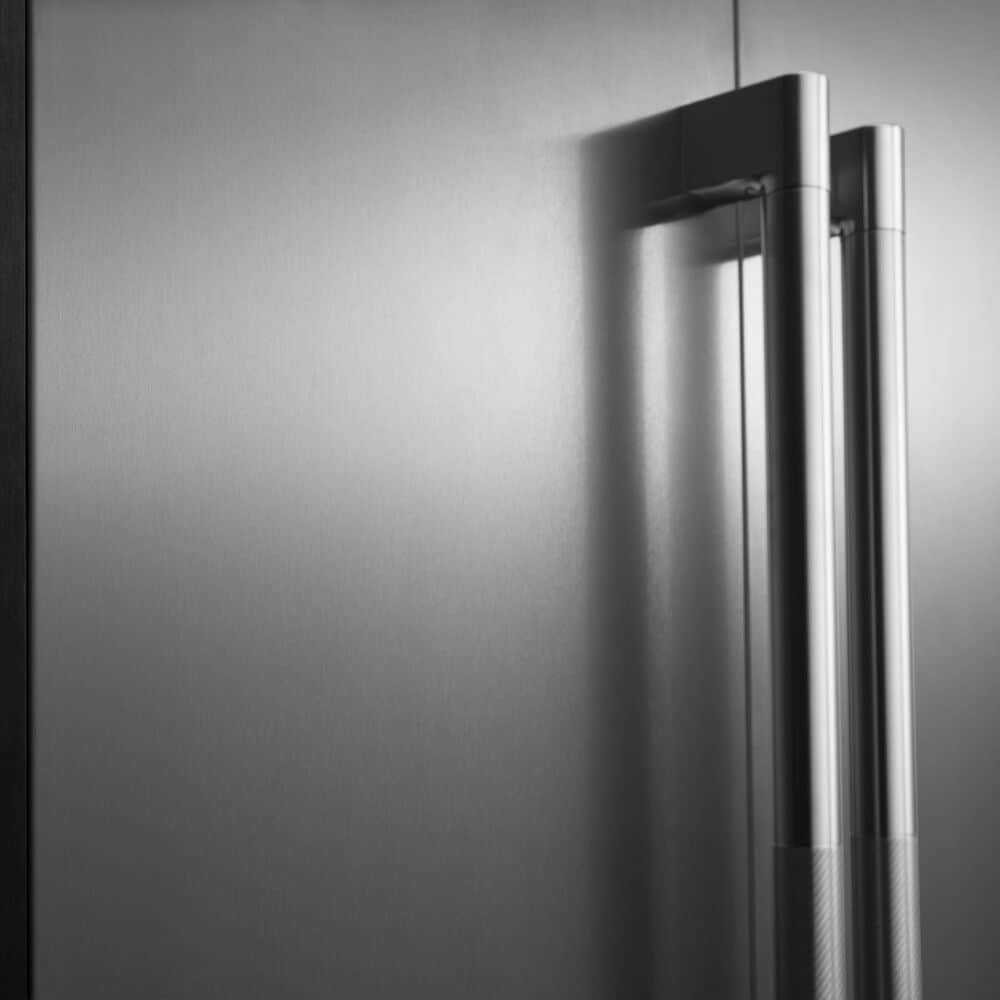 JennAir 29.2 Cu. Ft. Panel Ready Counter Depth Built-In Side by Side Refrigerator in Stainless Steel, , large