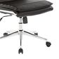 OSP Home Armless Manager Chair in Black, , large