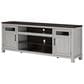 Ashley Darborn 88" XL TV Stand in Light Gray and Brown Cherry, , large
