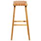 Maple and Jade 30" Rustic Bar Stool in Brown, , large