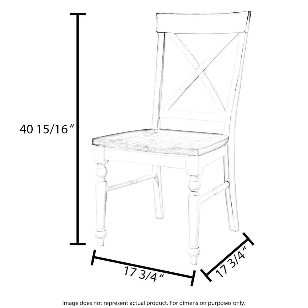 Santa Fe Rustic Rustic Counter Height Chair in Light Wax, , large