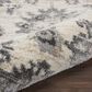 Nourison Fusion FSS15 9"6" x 13" Cream and Grey Area Rug, , large