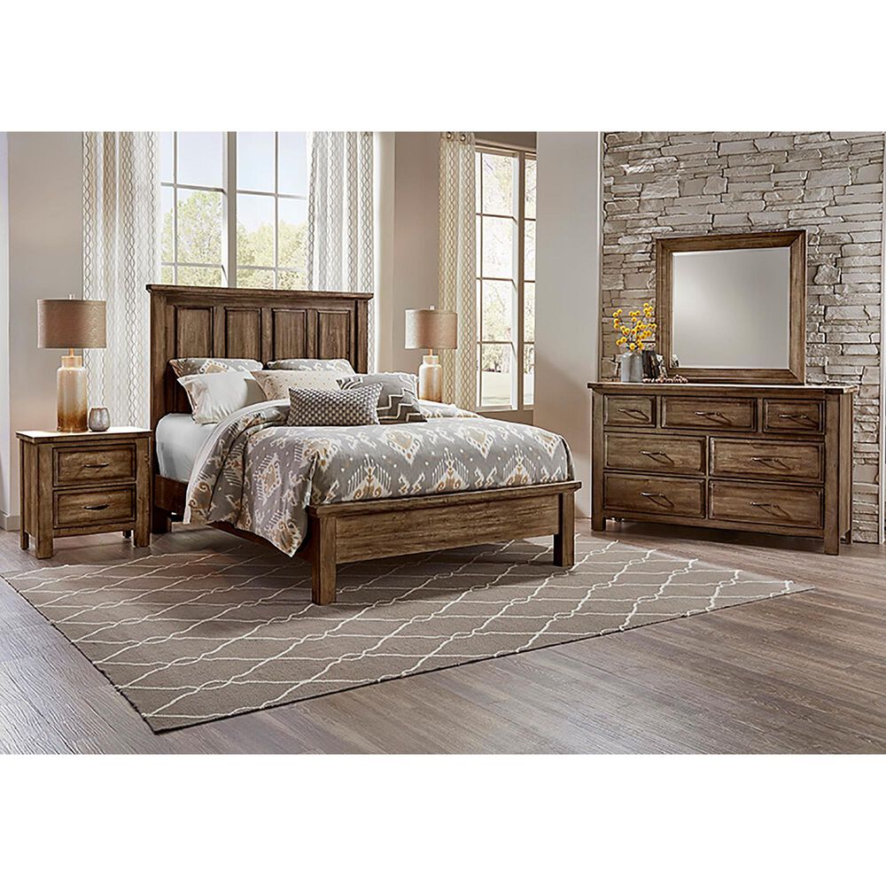 Viceray Collections Maple Road King Bed in Maple Syrup, , large