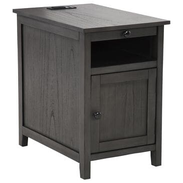 Ashley Treytown Chairside End Table in Gray, , large