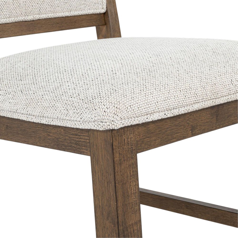 Furniture of America Virex Upholstered Side Chair in Dark Walnut (Set of 2), , large