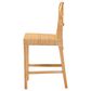 Baxton Studio Monaco Counter Stool in Natural Brown and Light Honey, , large
