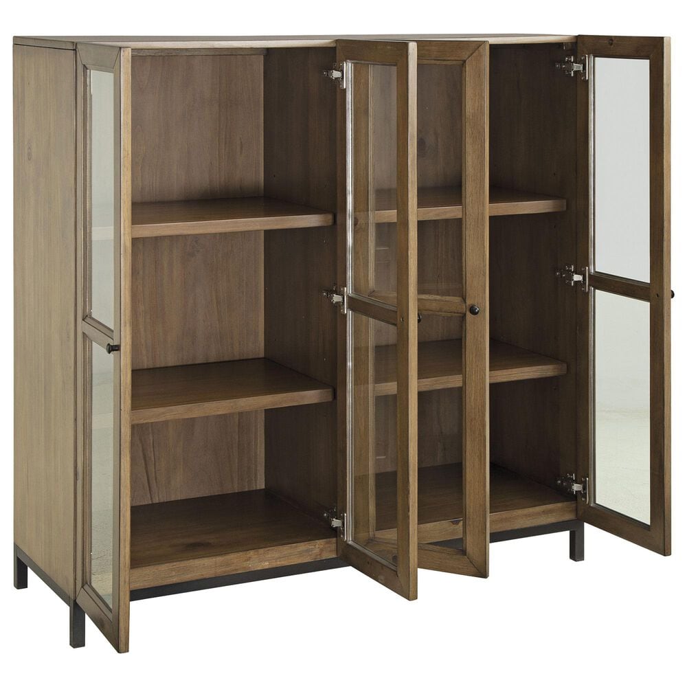 Ashley Wrenridge Accent Cabinet in Gray Brown, , large