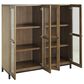 Ashley Wrenridge Accent Cabinet in Gray Brown, , large