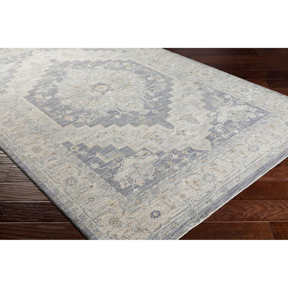 Surya Avant Garde &#39;10&quot; x 10&#39;3&quot; Gray, Beige and Denim Area Rug, , large
