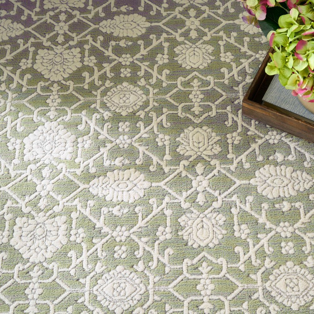Nourison Grace Sage 5'3" x 7'3" Area Rug, , large