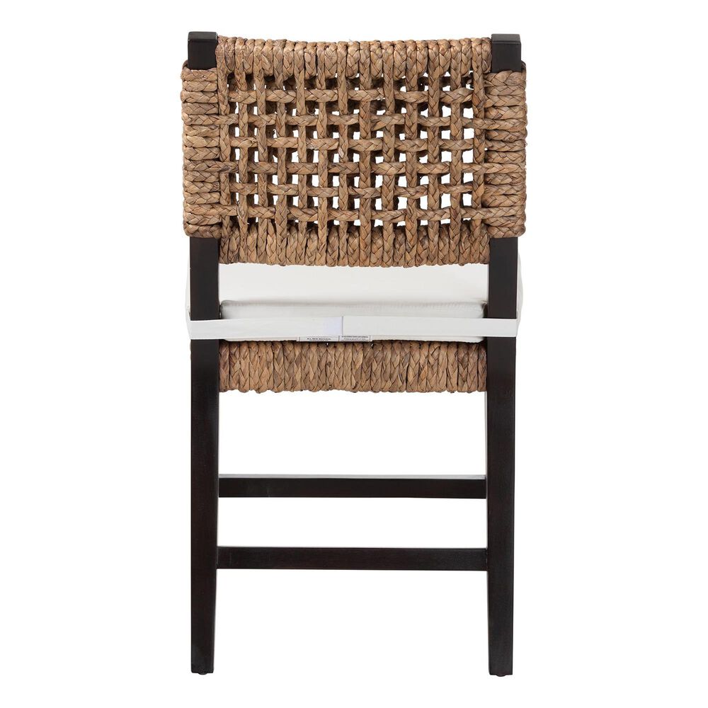 Baxton Studio Alise Side Chair in Dark Brown, , large