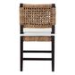 Baxton Studio Alise Side Chair in Dark Brown, , large